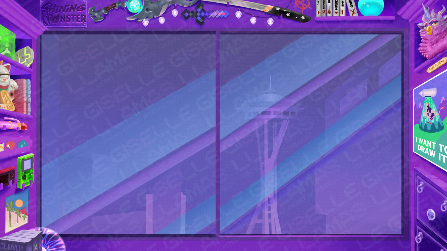Fondo "Seattle Stream de Twitch"